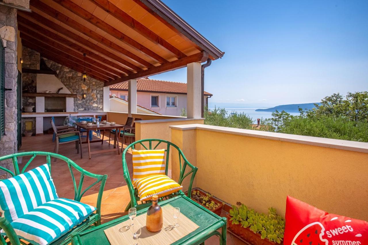 Villa Rea Brseč Buitenkant foto