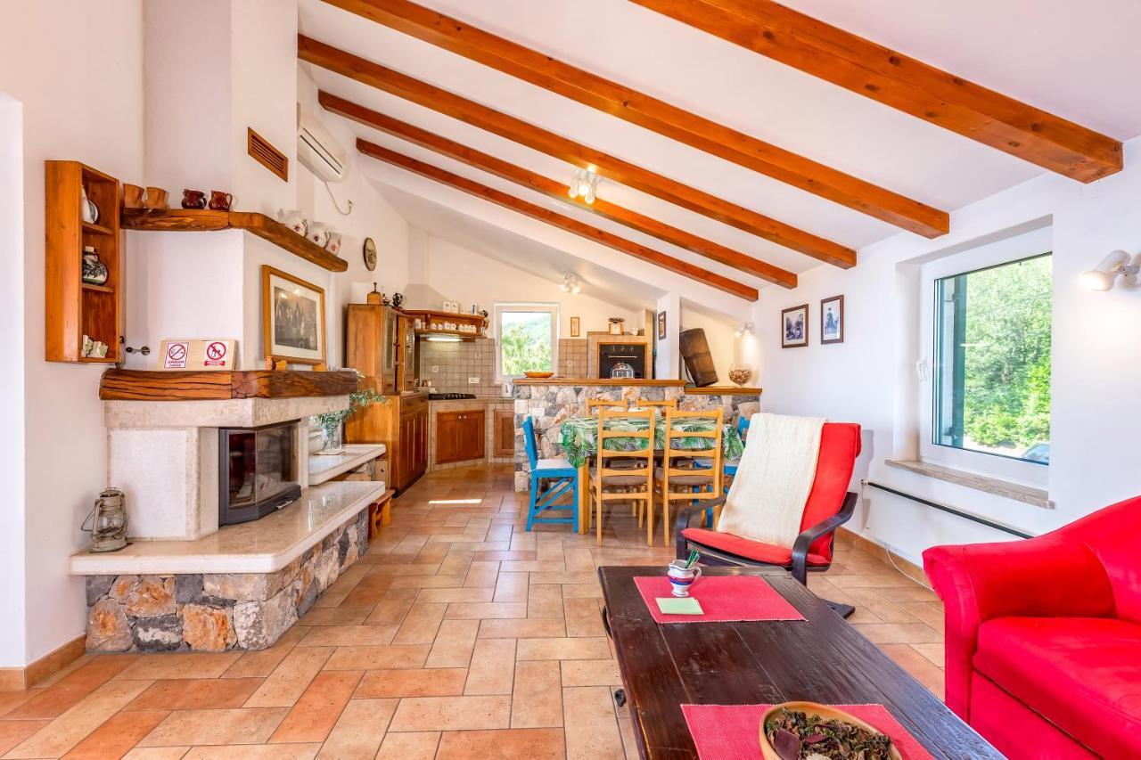 Villa Rea Brseč Buitenkant foto